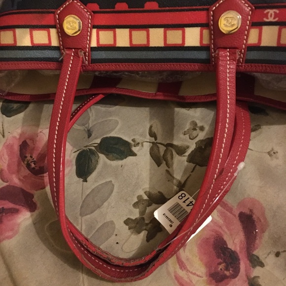 🔥CHANEL Limited Edition Graphic Art CC Monogram Bag multicolor Rare! - Picture 7 of 14